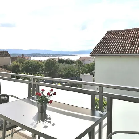 Apartment Lovely Sea View House 2 In Island Krk Malinska