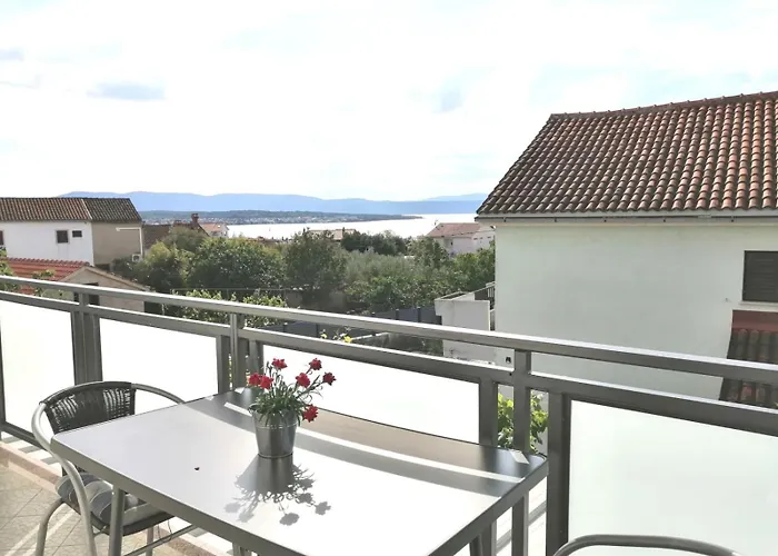 Apartment Lovely Sea View House 2 In Island Krk Malinska